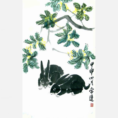 常道《兔子》