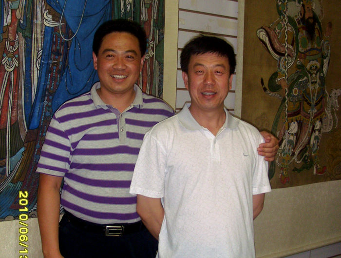 叶满宇老弟合影